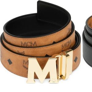 Mcm reversible brown and black belt